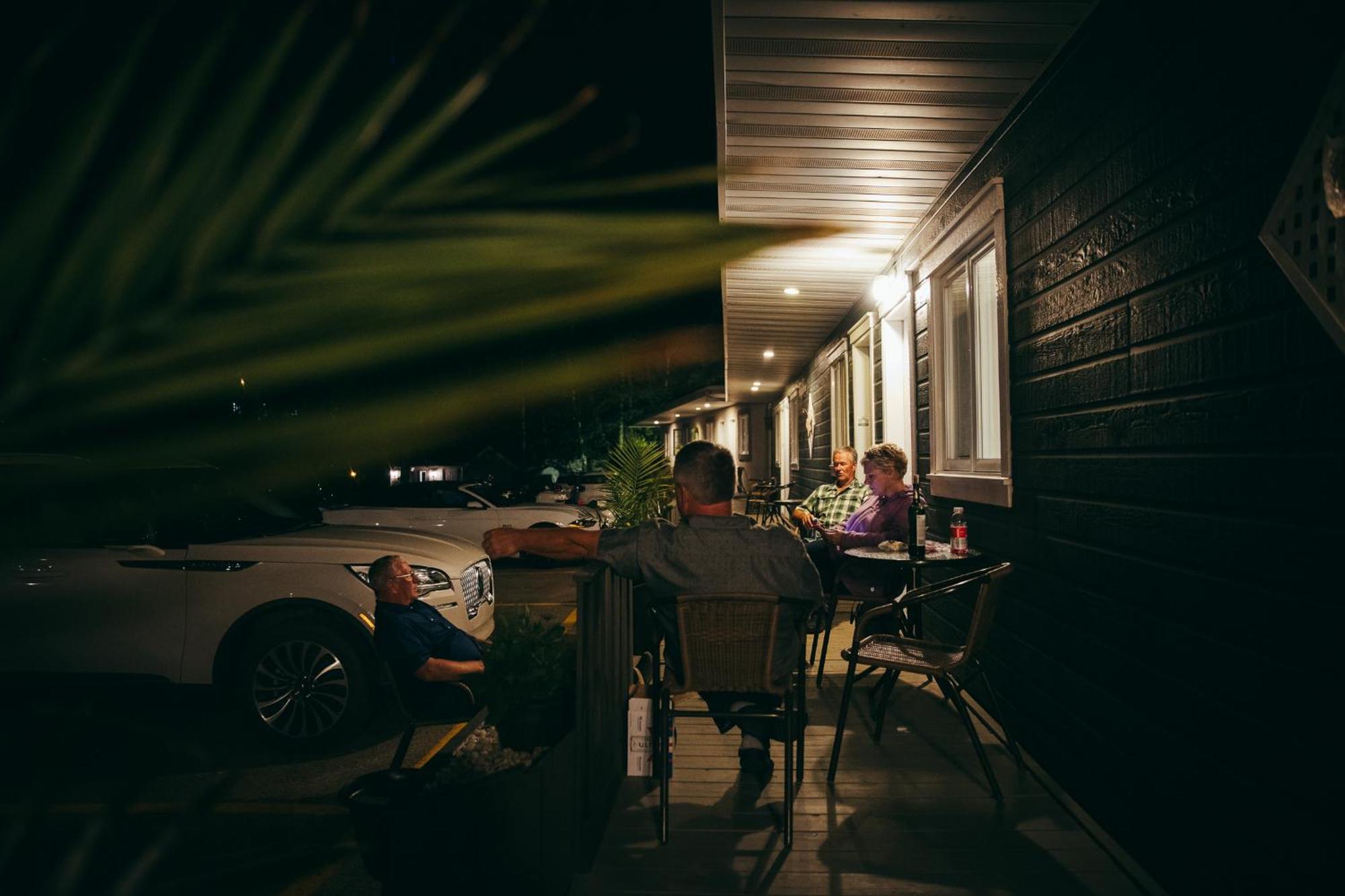 Motel Des Cascades Baie-Saint-Paul Eksteriør bilde