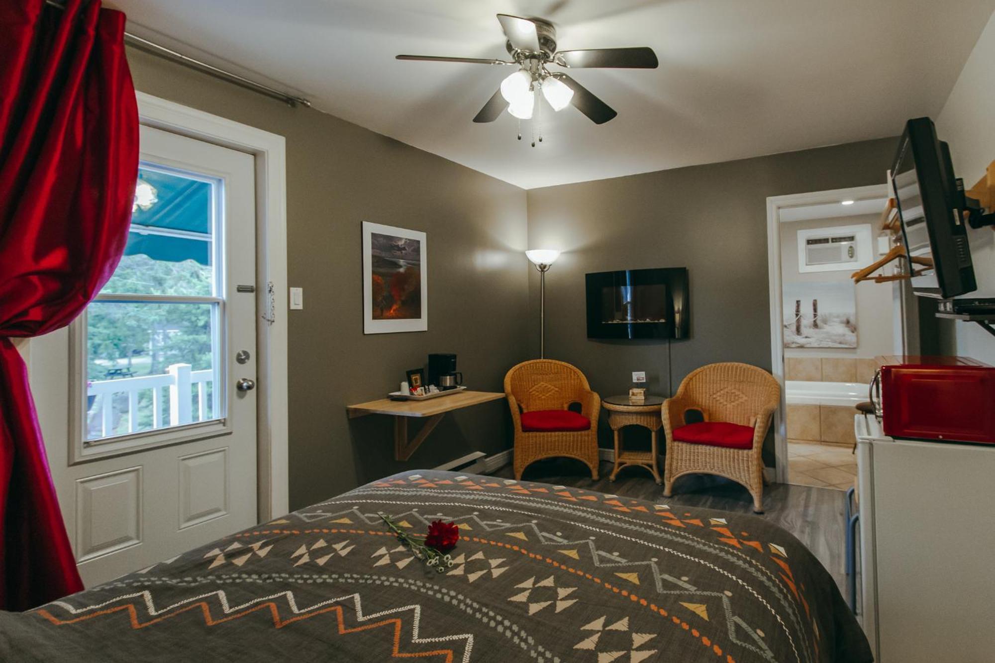 Motel Des Cascades Baie-Saint-Paul Eksteriør bilde