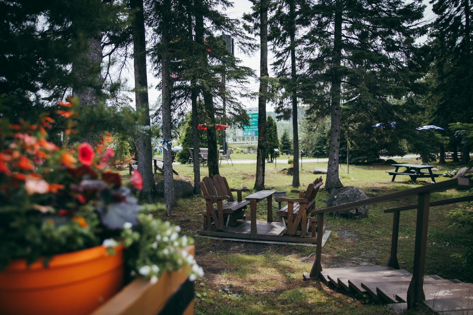 Motel Des Cascades Baie-Saint-Paul Eksteriør bilde